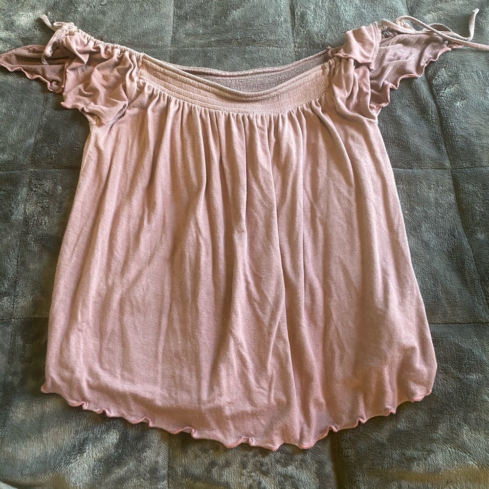 Off the shoulder blouse